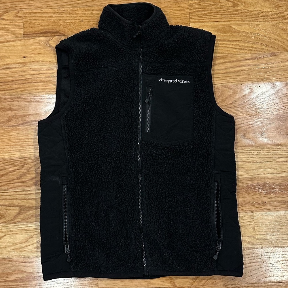 Black VINEYARD VINES Sherpa Vest